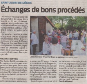 article Sud ouest 1